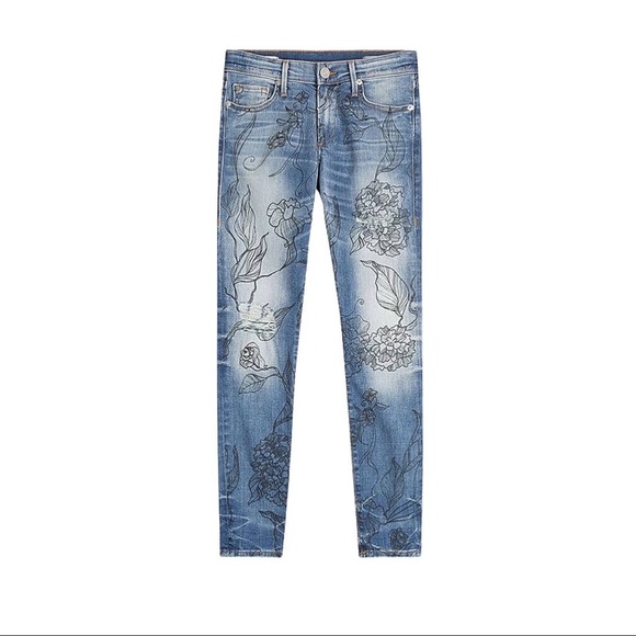 TRUE RELIGION | Floral Design Halle Jeans - Picture 3 of 16